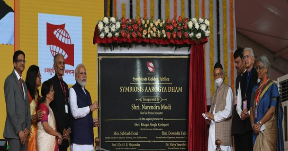 PM Modi extends best wishes to students, staff, alumni of Symbiosis International on marking their Golden Jubilee